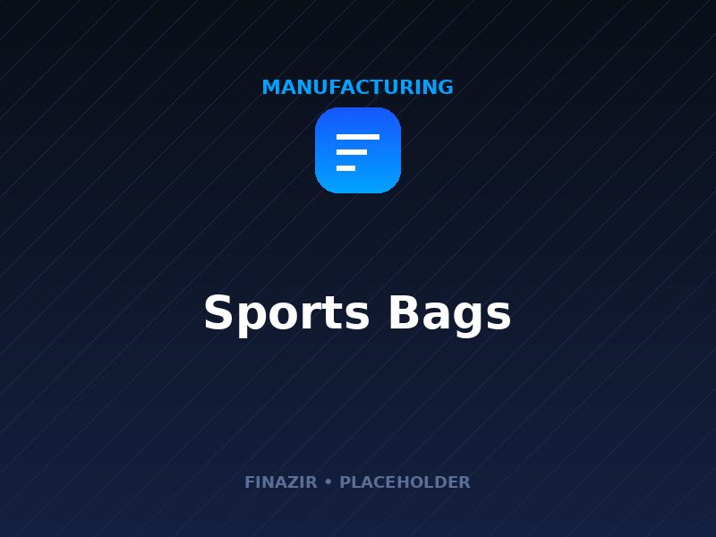 Sports Bags manufacturing by Finazir
